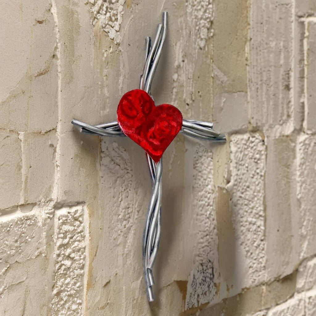 The Radiant Cross, crafted in Keller, Texas by Patrick Neuwirth of Iron Chinchilla,