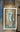 Seahorse resin Art with gems in a white frame | Handcrafted Window Decor