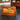 Moving Sand Pictures Alder Wood Sunset Orange Med sitting on a bar. - Eclectic Treasures