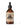 Brown glass bottle of Johnny Slicks Organic Beard Oil with a dropper on a white background