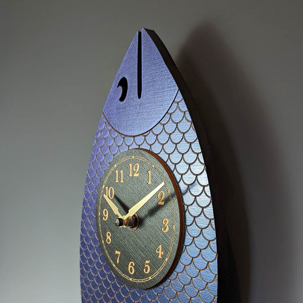 Wanda Fish Clock with Swinging Pendulum – Leonie Lacouette – Eclectic ...