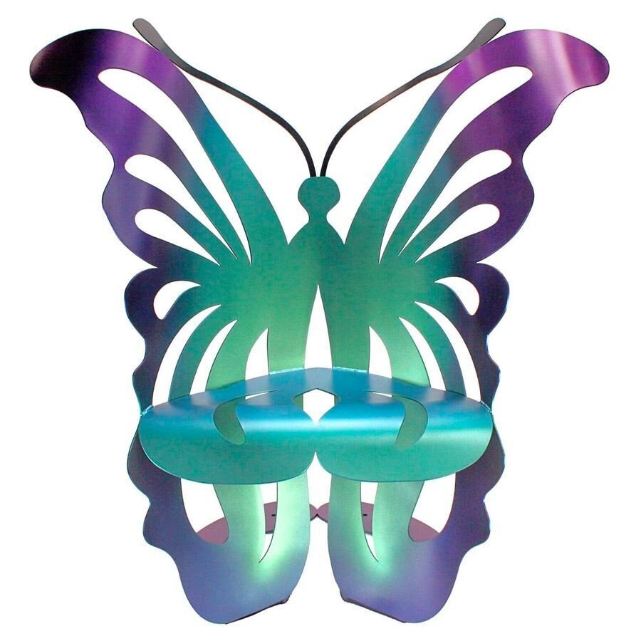 Butterfly Rocking Chair – Outdoor Setting by Cricket Forge – Eclectic ...