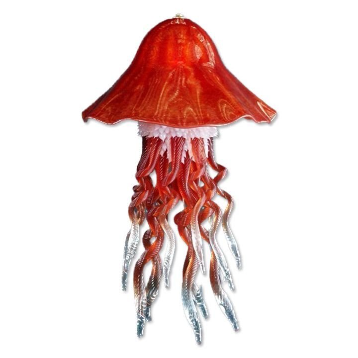 Jellyfish Single Dome Table Lamp in 12 Colors - Eclectic Treasures