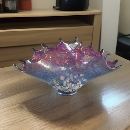 Blown Glass Splash Bowl - Eclectic Treasures