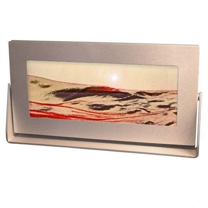 Moving Sand Pictures Red Volcanic Clear - Eclectic Treasures