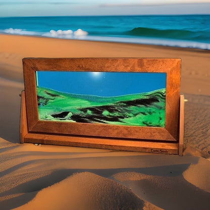 Sand Art Moving Pictures X-Large Summer Turquoise Alder